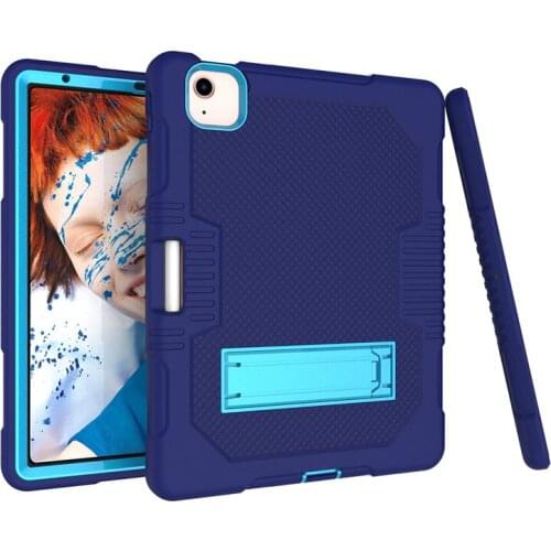 Shockproof Hard PC silicon Armor Silicone Protective Shell For IPad Air 4 10.9 Air4 2020 A2072 A2324 2020 Tablet Case +Film Pen