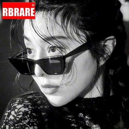 RBRARE Cat Eye Sunglasses Women Vintage Small Sunglasses Women Luxury Brand Designer Sunglasses Retro Cateye Gafas De Sol Mujer