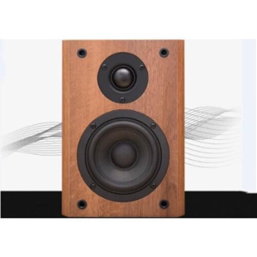 S-087 4 inch HiFi high fidelity fever 2.0 passive classic home living room bookshelf speaker 4202Y