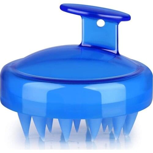 Hair Shampoo Brush Silicone Head Body Scalp Massage Brush Care Tool Hair Washing Comb Shower Bath Spa Slimming Massaging Brushes