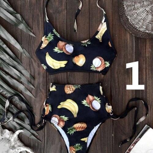 Sexy Bikini 2020 Women Swimsuit Push Up Swimwear Criss Cross Bandage Halter Bikini Set Beach Bathing Suit Swim Wear