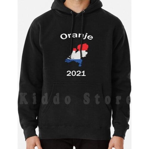 Netherlands Euro 2021 Hoodies Long Sleeve 2021 Euro Europe Flag Football Soccer National Team Country