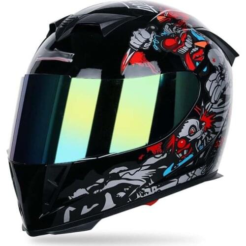 Flip Up Motorcycle Helmet Crash Full face Anti-fog Motocross Moto Universal Helmet Full Cover