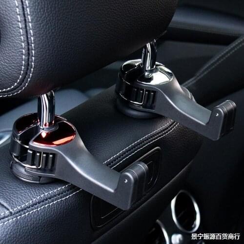 Car hanger interior parts accersories hidden new lock hook multi functional rear phone bracket hook seat support Free shipping