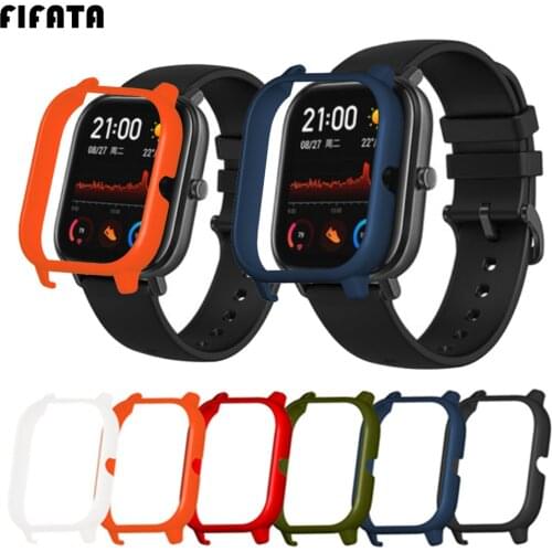 FIFATA Protective Case For Huami Amazfit GTS Cover Frame Protector Sleeve For Xiaomi Amazfit Gts Watch PC Shell Case Accessories