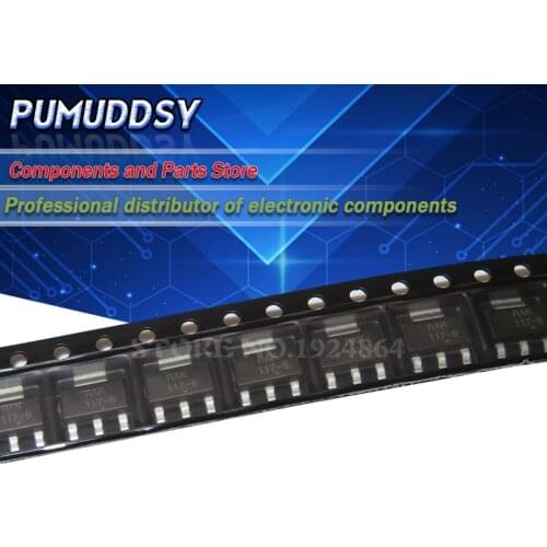 10PCS NCP1117ST50T3G SOT-223 117-5 SOT223 NCP1117 NCP1117S new and