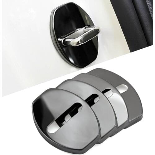 4PCS/Lot For VW POLO JETTA MK5 MK6 Passat B5 B6 B7 GOLF MK6 MK7 Scirocco CC Touran Tiguan Touareg Door lock cover car-styling