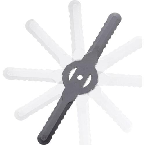 5pcs Plastic Lawn Mower Blade Grass Trimmer Head Replacement Garden Supply Tool 203F