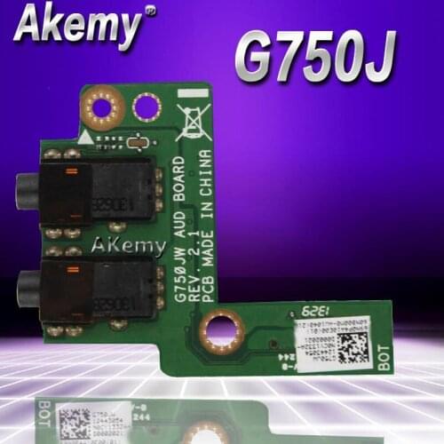 Akemy G750J For Asus G750 G750JX G750JH G750JM G750J G750JW G750JS G750JZ AUD Board Audio board free shipping