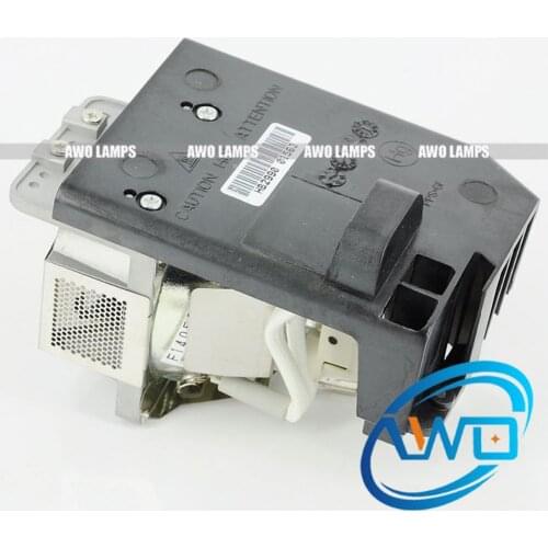 AWO Quality Compatible Projector Lamp RLC-037/RLC037 Replacement for VIEWSONIC PJ560D/PJ560DC/PJD6240/VS11990 with Housing Cage