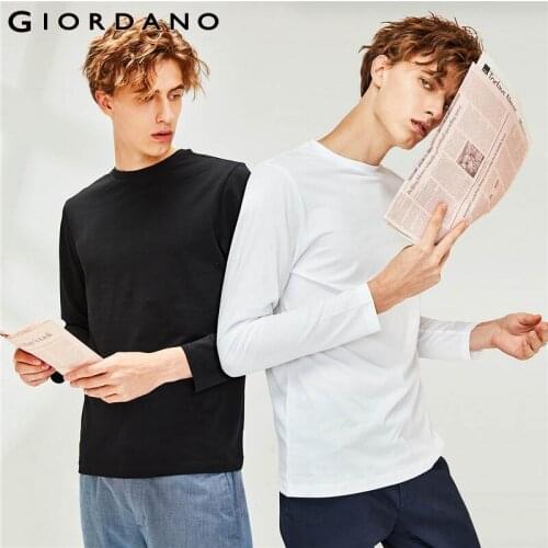 Мужские трикотажные футболки Giordano China At AliExpress