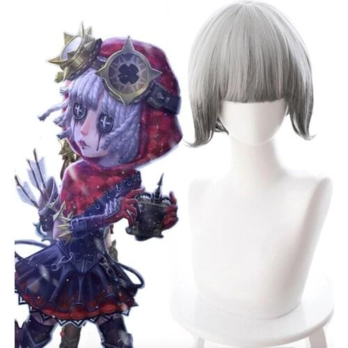 Game Identity V Cosplay Wigs Machinist Tracy Reznik Cosplay Hair Wig Halloween Christmas Heat Resistant Synthetic Wigs