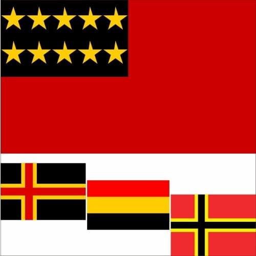 German Historic flag proposals flag 3X5FT 100D Polyester Double Stitched High Quality flag