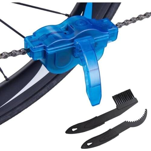 Bike Chain Cleaner Bicycle Chain Cleaning Brush Tool Multi-Purpose for Motorcycle Bicycle Cycling MTB