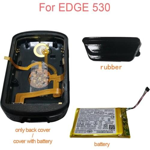 Original Rechargeable Li-ion Battery For GARMIN EDGE 530 Back Cover Case EDGE530 Waterproof Rubber Case For Bicycle Stopwatch