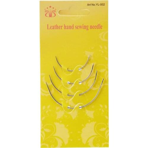 Useful 3 pcs/pack Hand Repair Sewing Needles Patching Tool 7 Hand Repair Upholstery Sewing Needles Carpet Leather Curved Canvas