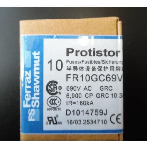 Fuses: FR10AM50V4 W219232 / FR10AM50V8 Z201295 / FR10AM50V10 Y211552 / FR10AM50V12 A213601 / FR10AM50V16 F214618
