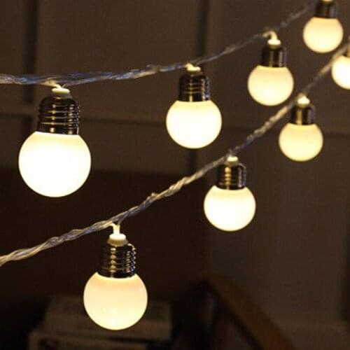 Connectable 5M 20LEDs 110V220V IP44 Outdoor Warm white LED String Lights Christmas Light Xmas Wedding party decoration Luces LED