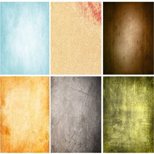 SHENGYONGBAO Art Fabric Vintage Hand Painted Photography Backdrops Props Texture Grunge Portrait Studio Background 201211GFH-03