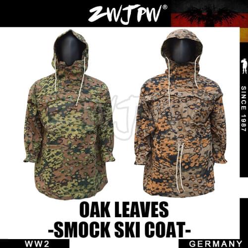 WWII WW2 MILITARY ARMY OAK LEAVES REVERSIBLE SMOCK SKI COAT DE/505136