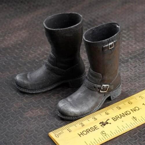 1/6 Boots Shoes for HT Toy 12in Male Army Doll Accs Parts Fashion Supplies