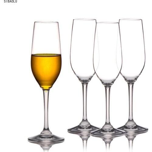 2Pcs Plastic Wine Glass Champagne Flutes Cups Home Wedding Party Bar Juice Wine Drinking Unbreakable Glasses Gifts