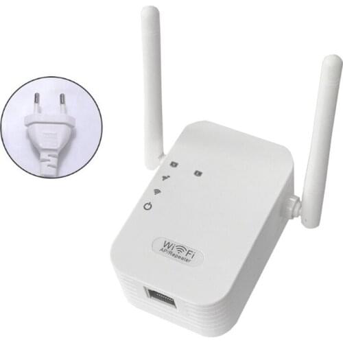 2021 New Wireless Internet Amplifier ABS Easy Setup WiFi Extender 300Mbps