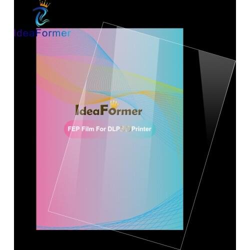 4Pcs/Box Light Curing DLP Release Film DLP LCD SLA Resin UV Resin Smooth Surface Fep Film For Photon Resin UV Light 3D Printer