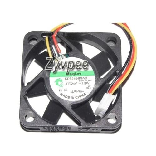 40x40x10mm KDE2404PFVX 11.MS.AR.GN 24V 1.9W 3Wires 4CM Inverter Fan