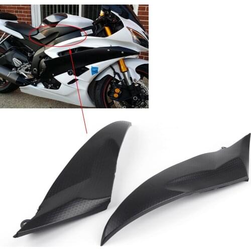Areyourshop For Yamaha YZF R6 2006-2007 YZF-R6 Tank Side Fairing Panel Gas Tank Cover Motorcycle Accessories Covers