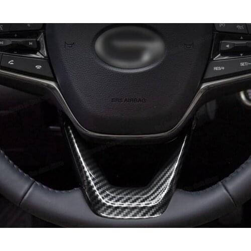 Lsrtw2017 Car Interior Steering Wheel Trims Shape Decoration for Trumpchi Gac Gs4 2020 2021 2022 Accessories Auto Styling