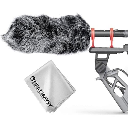 Microphone Furry Windscreen Muff Mic Wind Cover Fur Filter Outdoor Microphone Windscreen for Rode NTG5