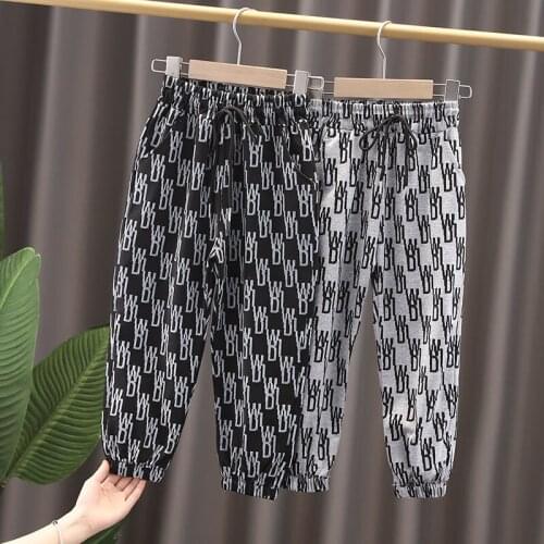 Children Clothing Boys Sweatpants 2021 New Fashion Trousers Baby Girls Kids Casual Pants Bottoms