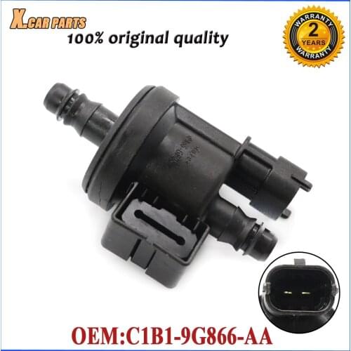 Purifying Exhaust Steam Solenoid Valve C1B1-9G866-AA For Ford Fiesta Focus Fuel Evaporation Purge Valve 0280142517 C1B19G866AA
