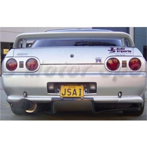 FRP Fiber Glass TS Style Rear Diffuser 3pcs Fit For 1989-1994 R32 GTR Rear Diffuser Type 1 with Metal Fitting Accessories