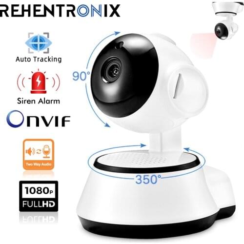 1080P HD WiFi IP Camera PTZ Onvif Security Camera Smart Home Indoor Auto Tracking Baby Monitor Human Home Security Surveillance