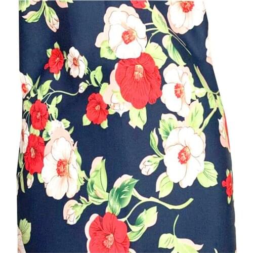 150cm width kimono fabric flower Sliver gold foil print cotton Fabric Cloth dress skirts Garments Crafts Accessories BH10-19