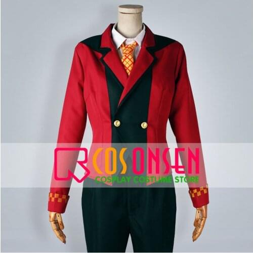 COSPLAYONSEN Soul Catchers Kamine Shouta Cosplay Costume 4 Pcs Set School Uniform Any Size Custom Made
