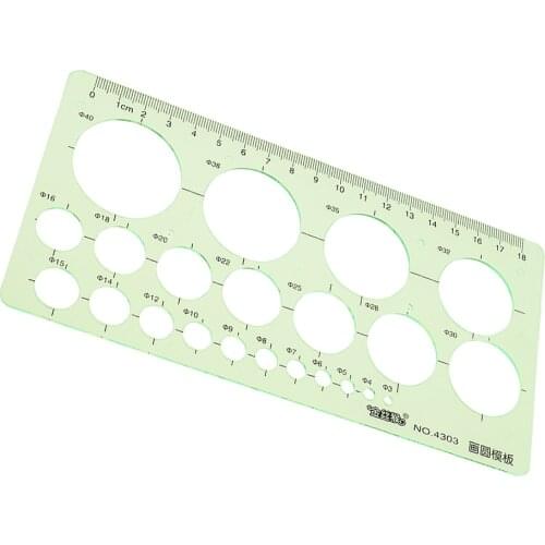 Ruler Stencil For Measuring Geomentric Plastic Model Diy Accessories