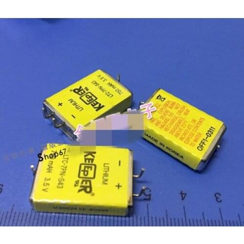 LTC-7PN-S43 square battery 3 feet LTC-7PN 3.5V 750mAH brand new original