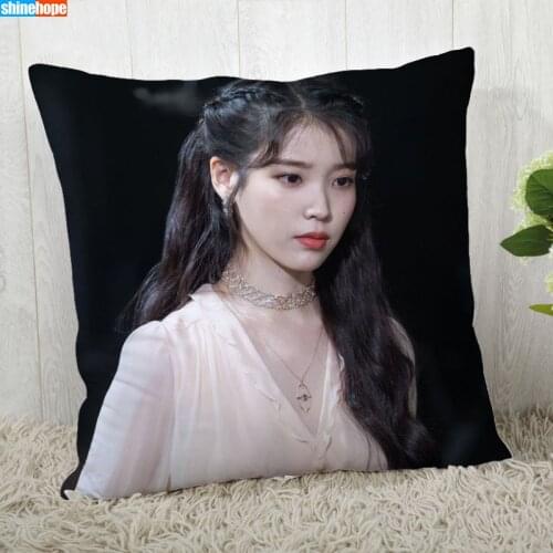 IU Pillow Cover Customize Pillowcase Modern Home Decorative Pillow Case For Living Room 45X45cm,40X40cm