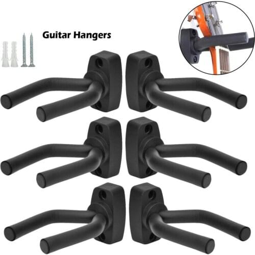 Guitar Stand Ukulele Wall Hanger Hook Holder Rack Bracket for Guitars Bass Ukulele String Instrument Accessories
