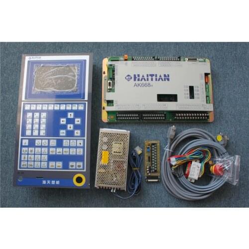HAITIAN AK668 AK668H control system full set , PLC for HAITIAN plastic injection molding machine techmation controller