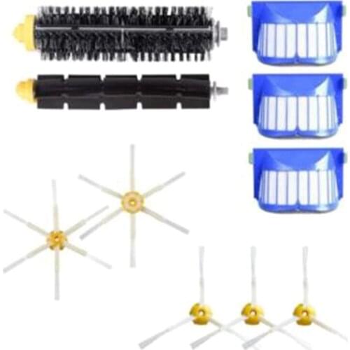 SANQ Centre Roller Side Brush Hepa Filter for IRobot Roomba 600 Series 605 606 616 620 650 655 660 676 Robot Vacuum Cleaner