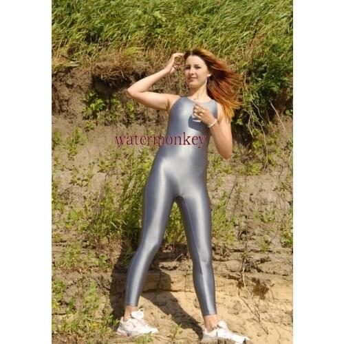 Watermonkey Womens lycra Spandex sports Bodysuit Costume for girl Gymnastic Unitard Outfit Spandex clothing