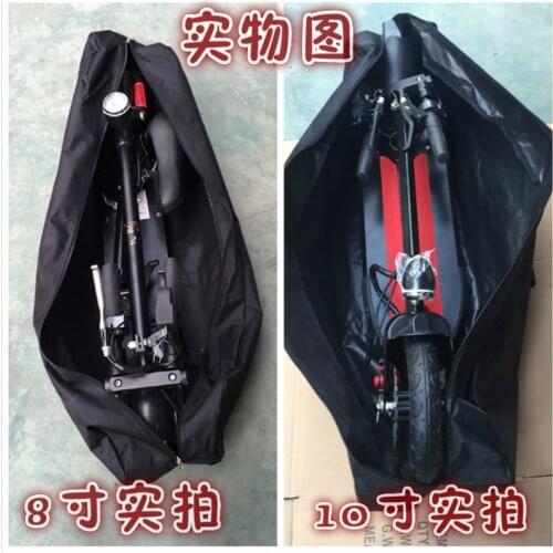 Black Oxford Electric Scooter Carry Bag Backpack Handbag for Electric Kick Motor 8 Inch Scooter and 10 Inch Scooter Accessories