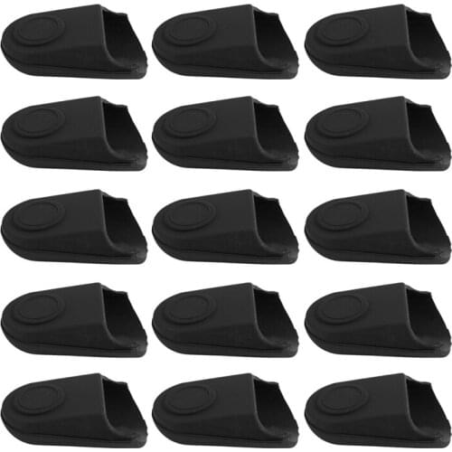 15Pcs Rubber Mouthpiece Cap Clip Ligature Protect Delicate Tip For Flute Clarinet Saxophone Sax Parts Accessories