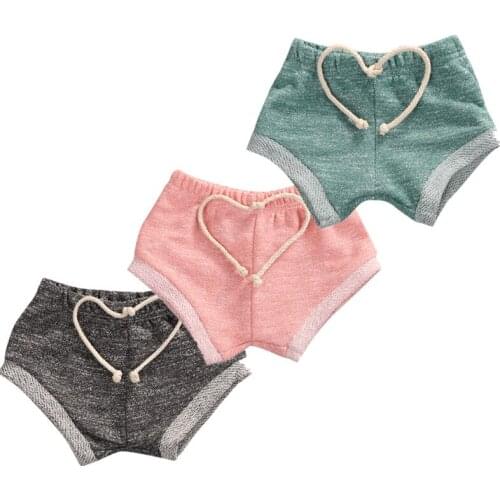 2021 0-4Y Casual Toddler Baby Boy Girl Shorts Summer Shorts Striped PP Children Bottoms Cute Drawstring Bloomers Casual Bottoms