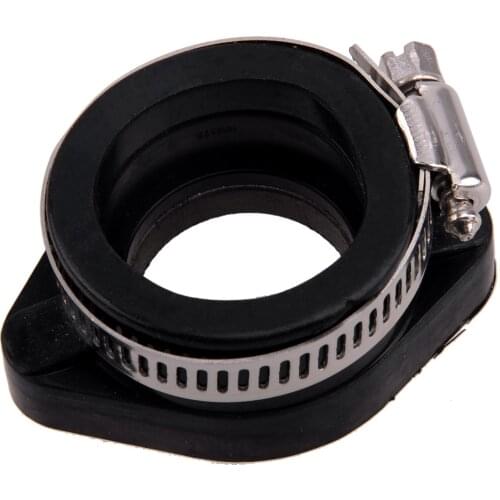 48mm Carburetor Intake Adapter Boot Flange Manifold Fit for PWK 24 26 28 30mm PE 24 26 28