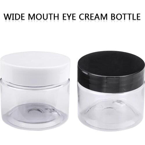 6/12/24pcs 2 OZ 50ml Cosmetic Cream Jar with Lid Travel Refillable Jars Pill Storage Bottles Mayitr